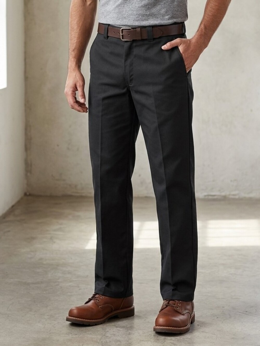 Dickies Men's Black Work Pants - 34x32